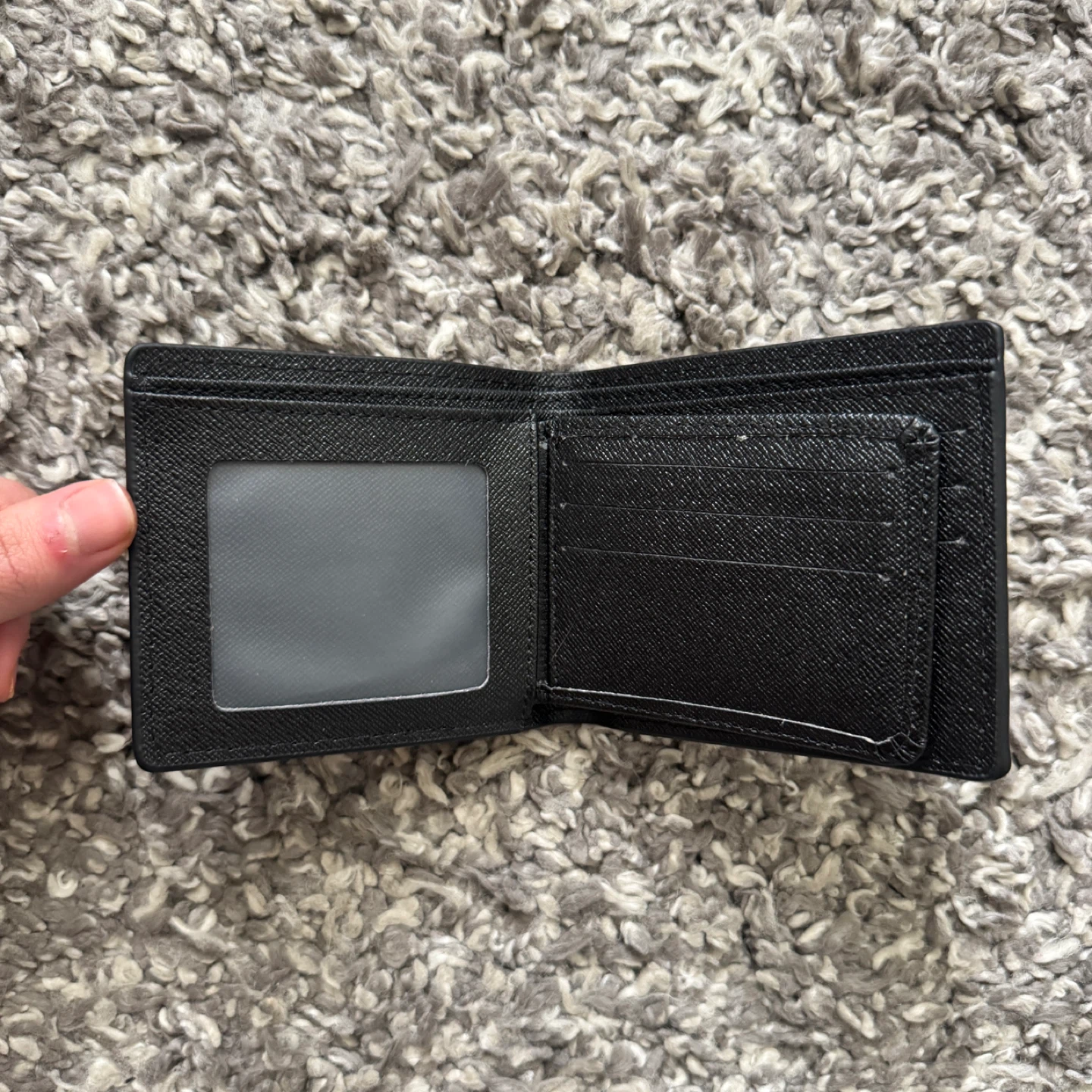 Men’s Bifold Wallet - Black Monogram - photo 2