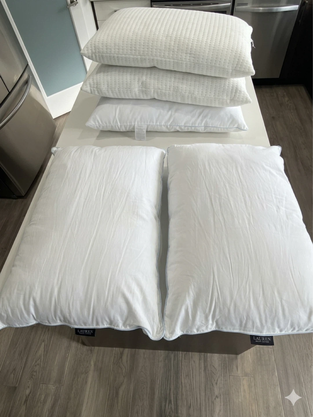 Ralph lauren ,Beautyrest  Pillows - 2 Pack  like new.