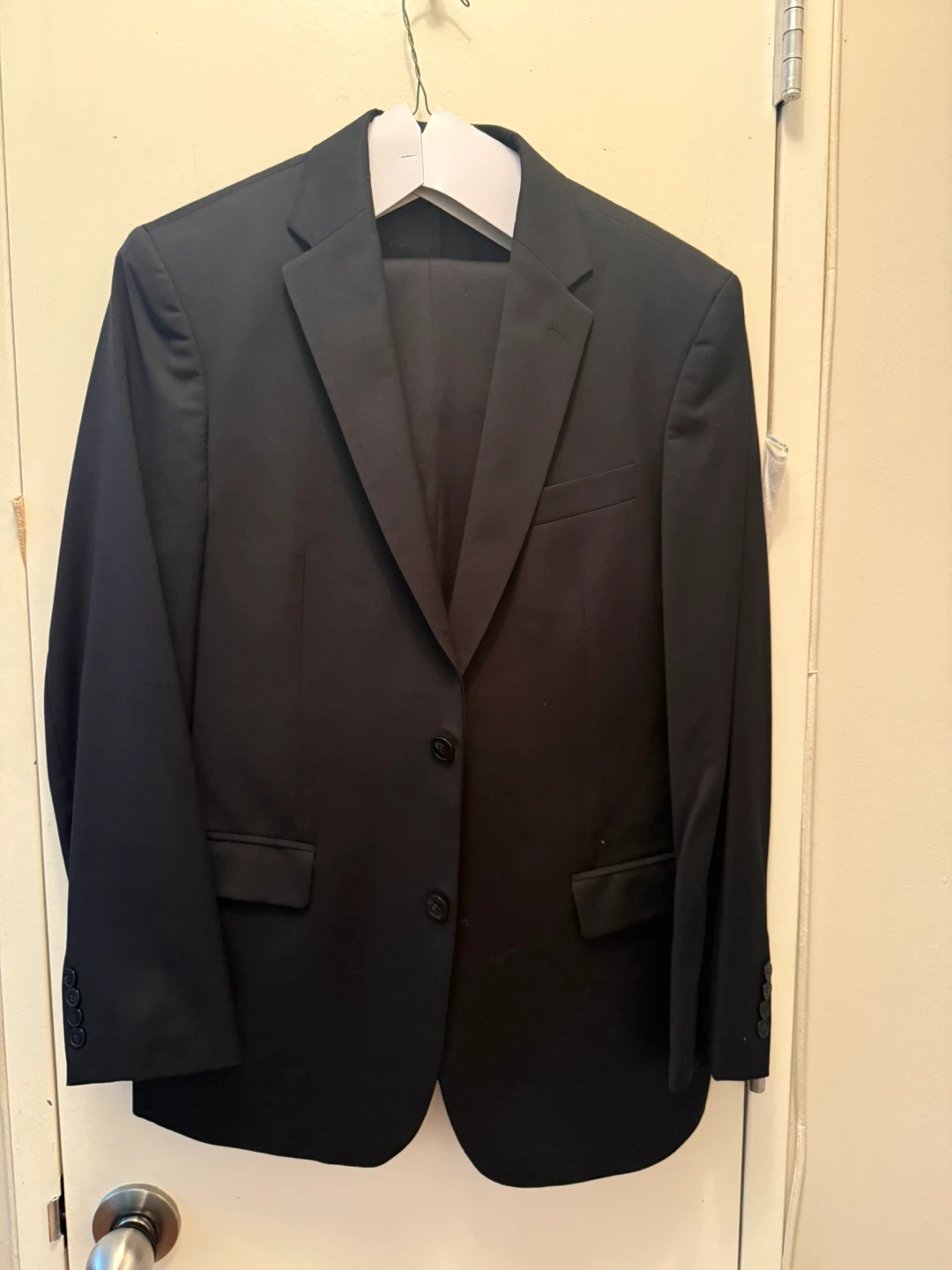 Gianni Versace Men's Suit Size 48 Black