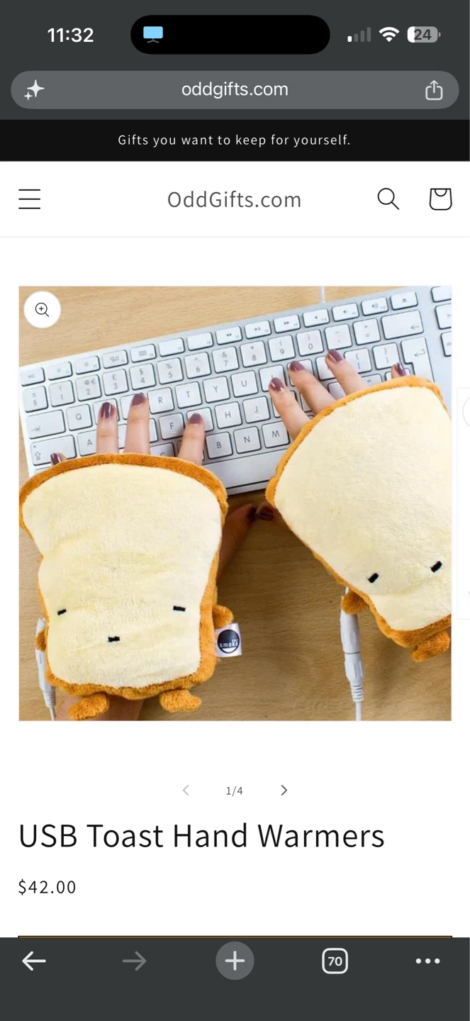 Smoko USB Toast Hand Warmers - Brand New - photo 3