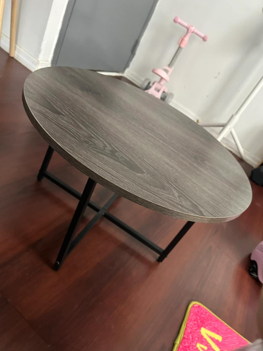 Round Wood Coffee Table