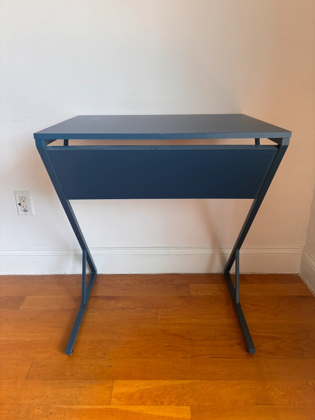 Modern Blue Metal Desk - photo 5