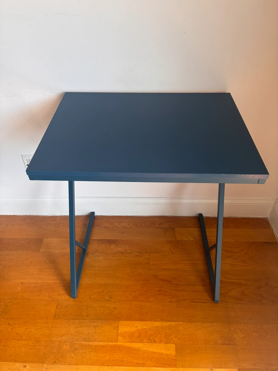 Modern Blue Metal Desk - photo 3