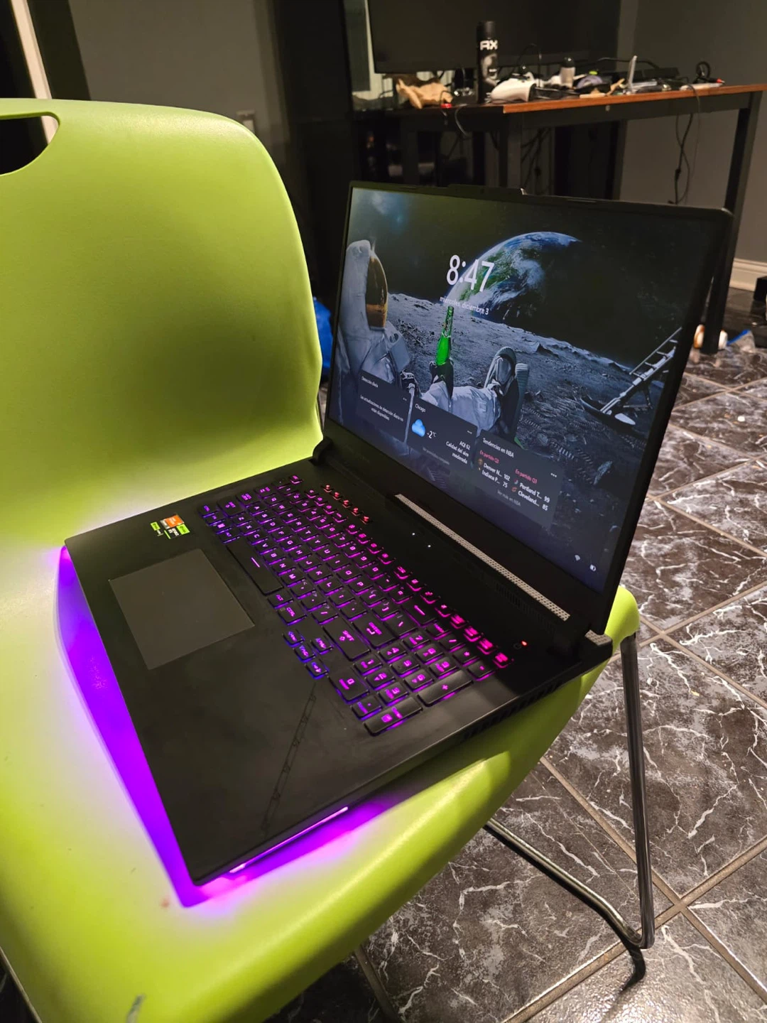 ASUS ROG Strix SCAR II a17 Gaming Laptop - photo 5