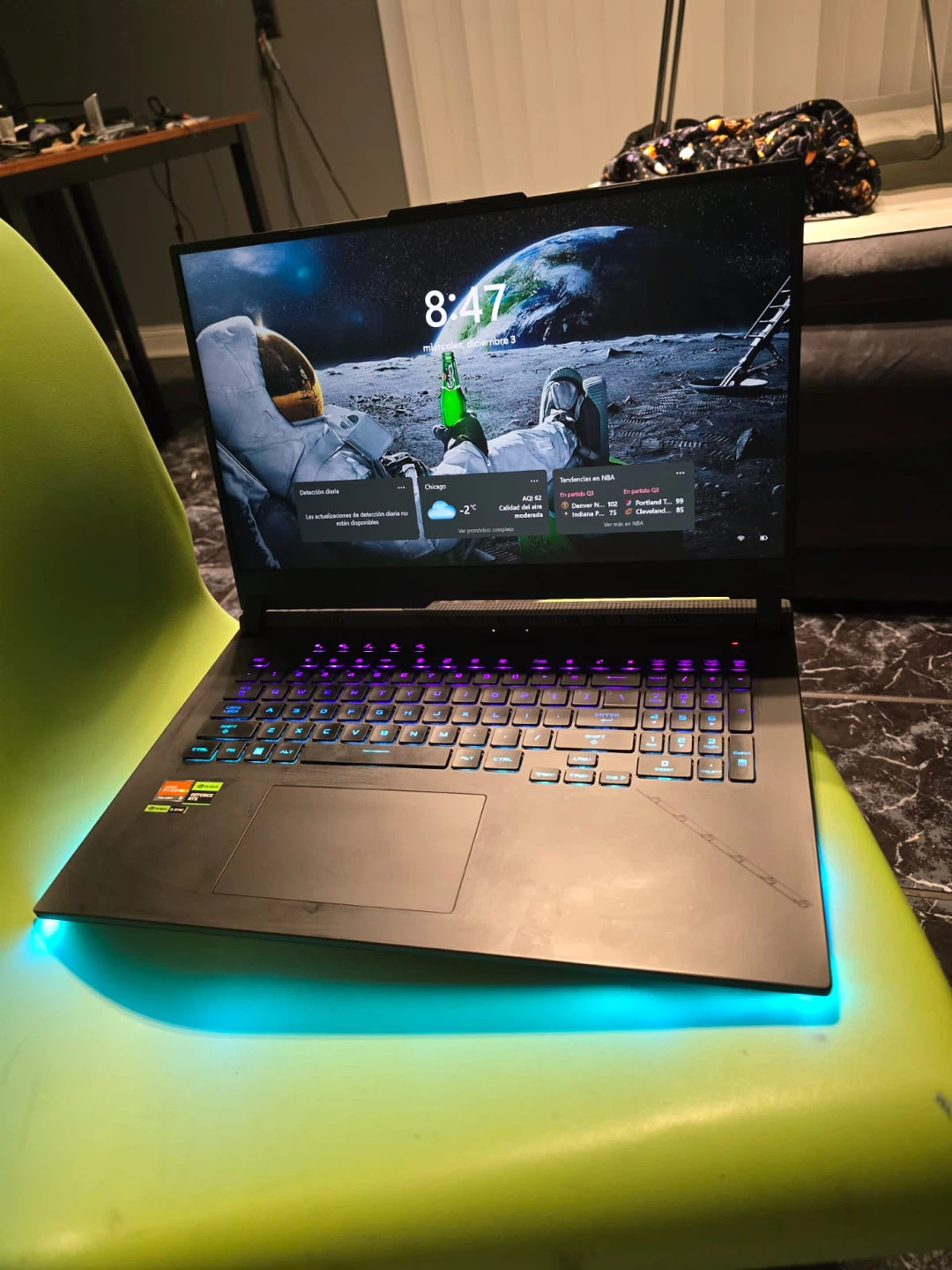 ASUS ROG Strix SCAR II a17 Gaming Laptop - photo 4