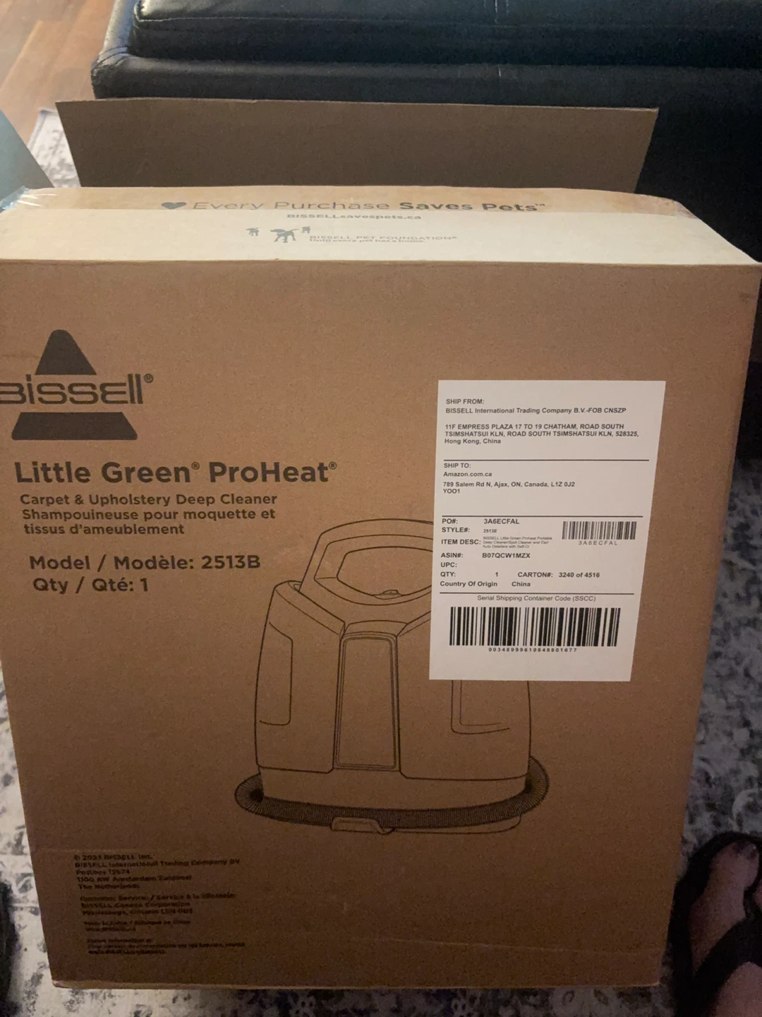 Bissell Little Green ProHeat Carpet & Upholstery Deep Cleaner - photo 3