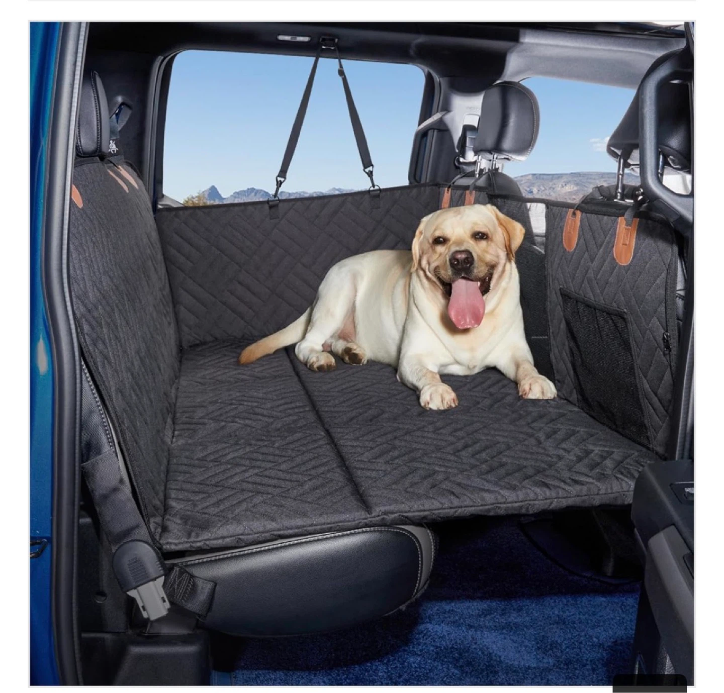 Quilted Car Seat Cover for Dogs