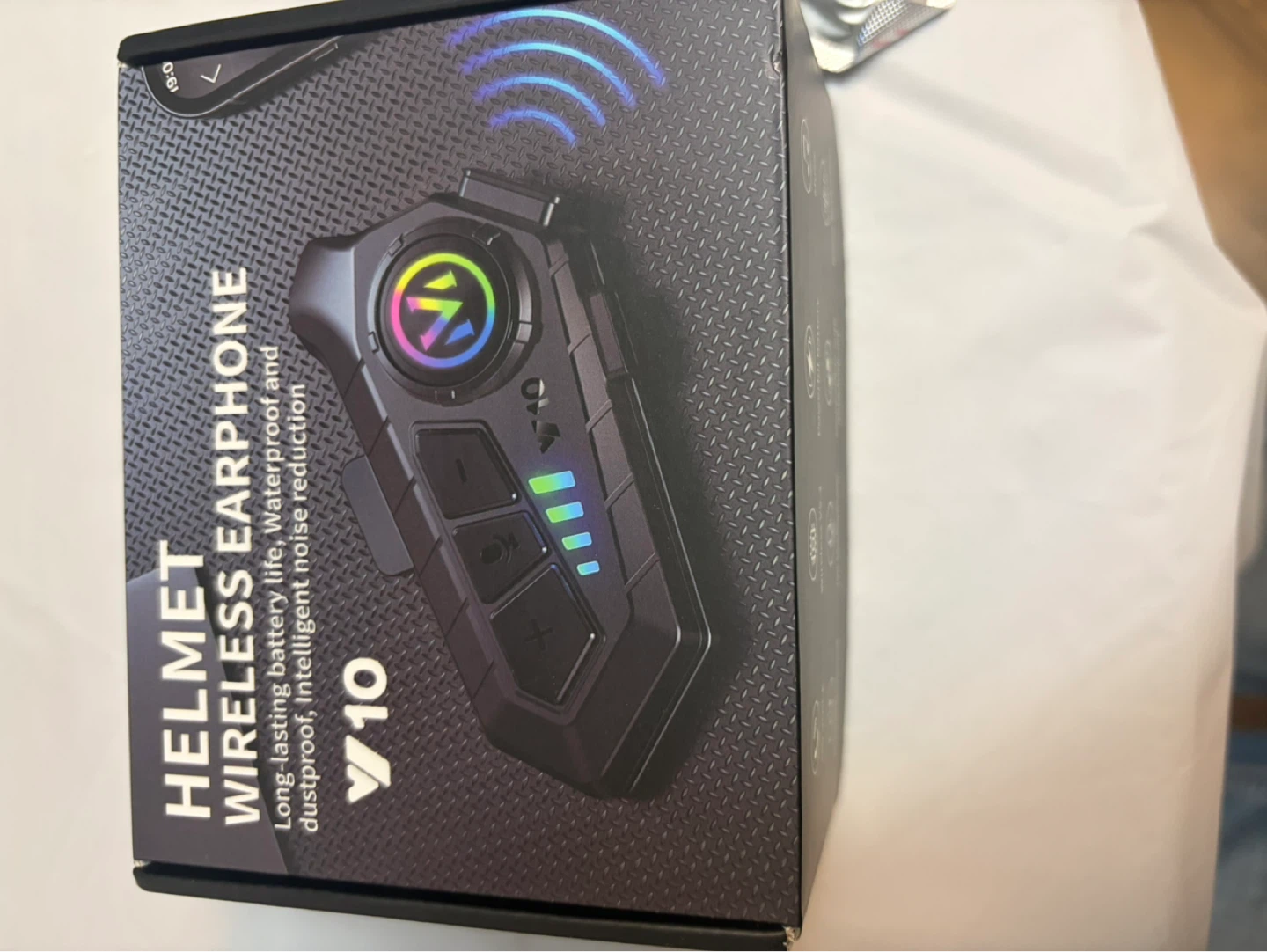 V10 Helmet Wireless Earphone