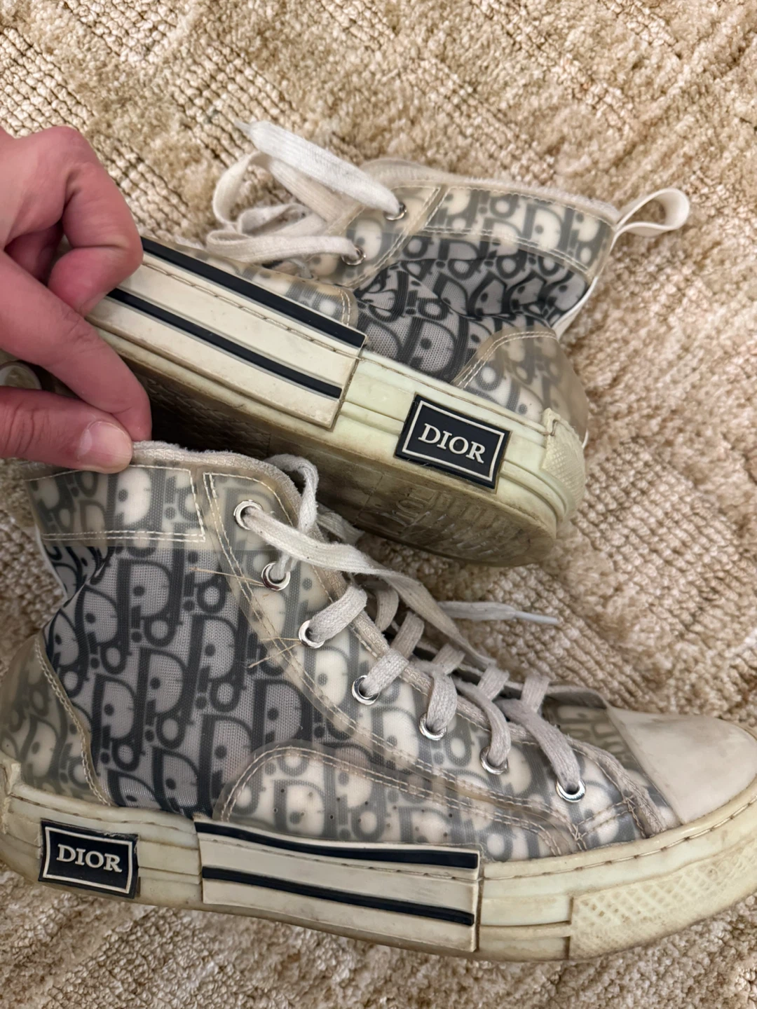 Dior High-Top Sneakers - photo 5