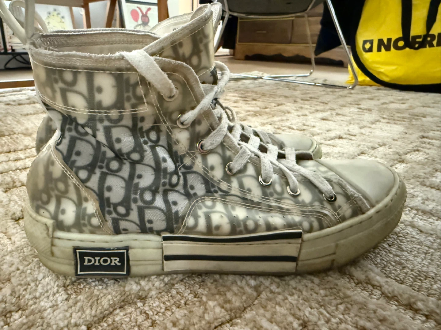 Dior High-Top Sneakers - photo 3