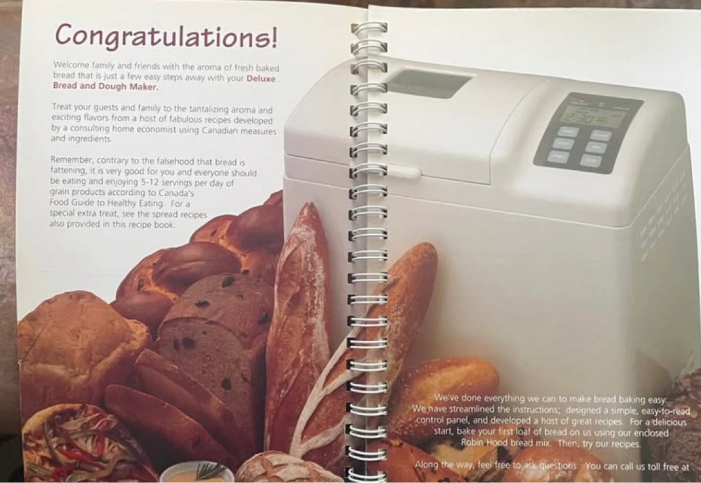 Sunbeam Bread Maker Includes Bread Recipe Booklet - photo 5