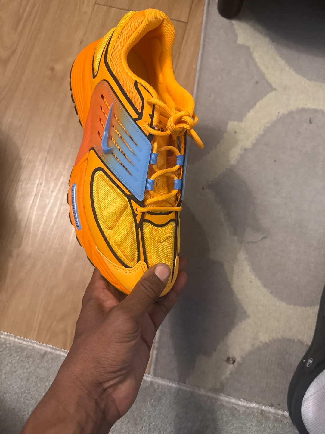 Nike Air Zoom Spiridon "Cage 2" Orange Blue - photo 2