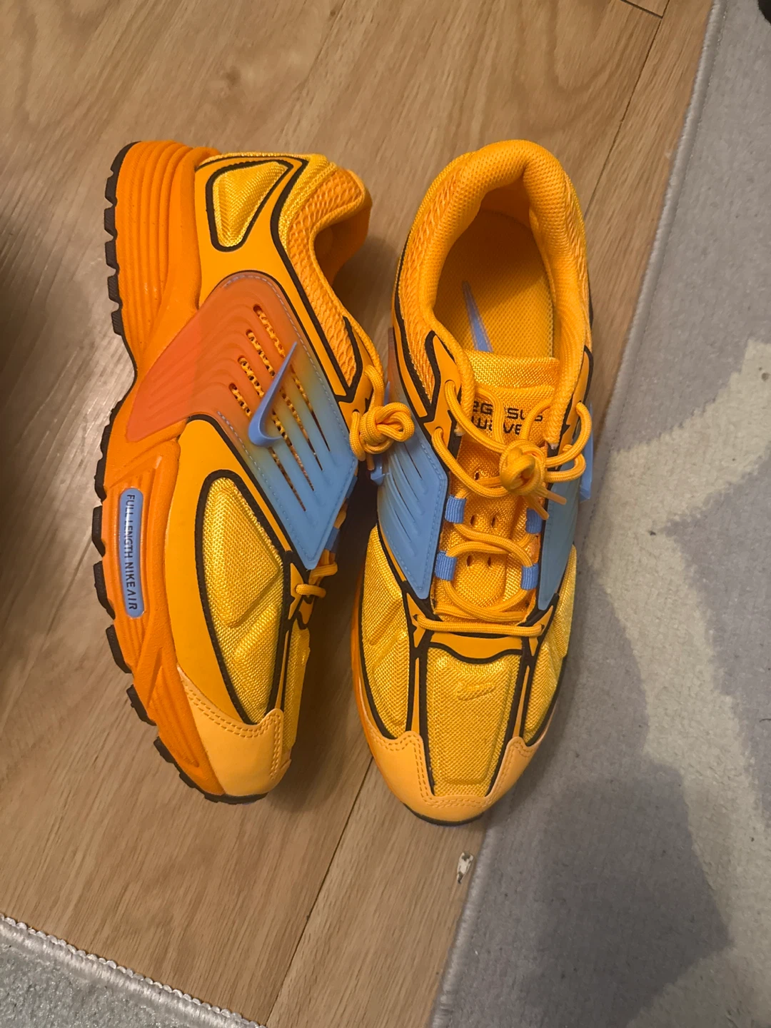 Nike Air Zoom Spiridon "Cage 2" Orange Blue
