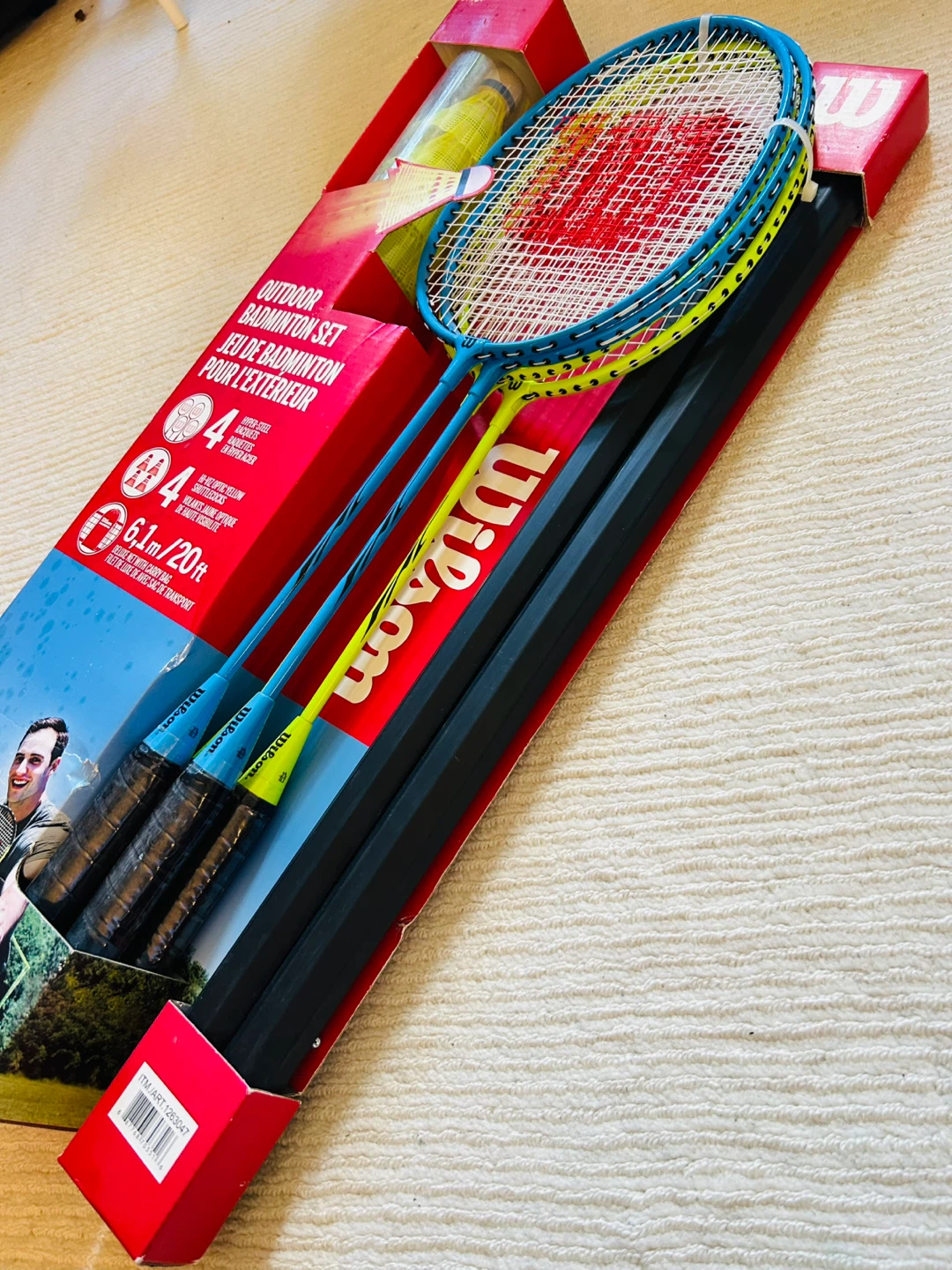 *NEW* WILSON Outdoor Badminton Set - photo 2