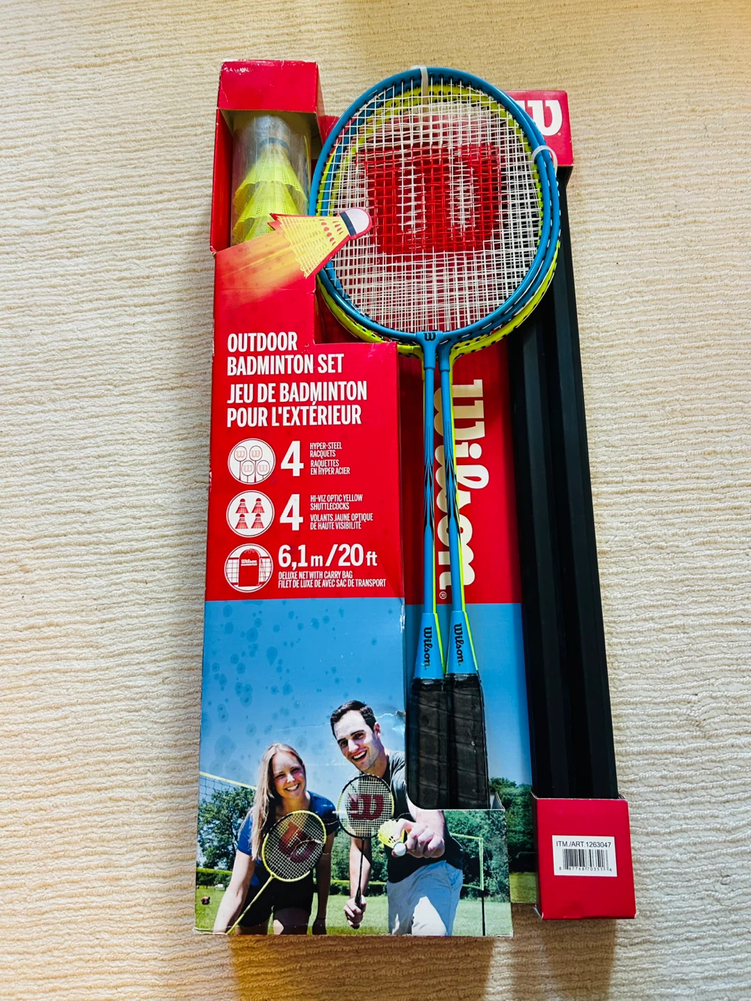 *NEW* WILSON Outdoor Badminton Set