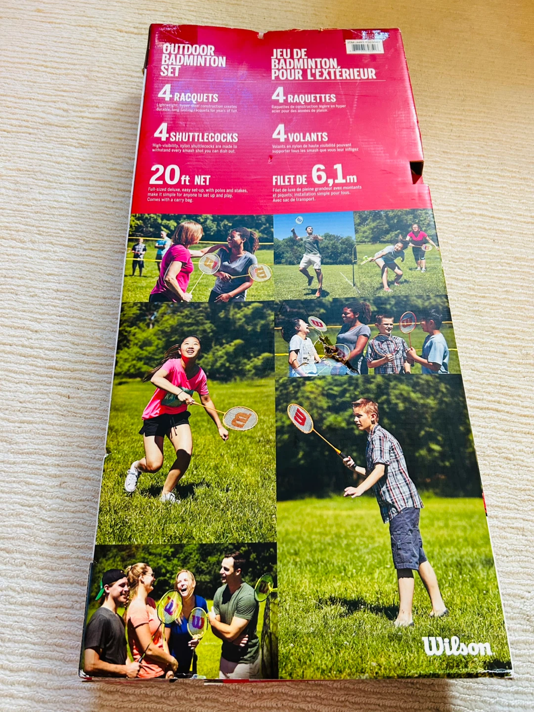*NEW* WILSON Outdoor Badminton Set - photo 3