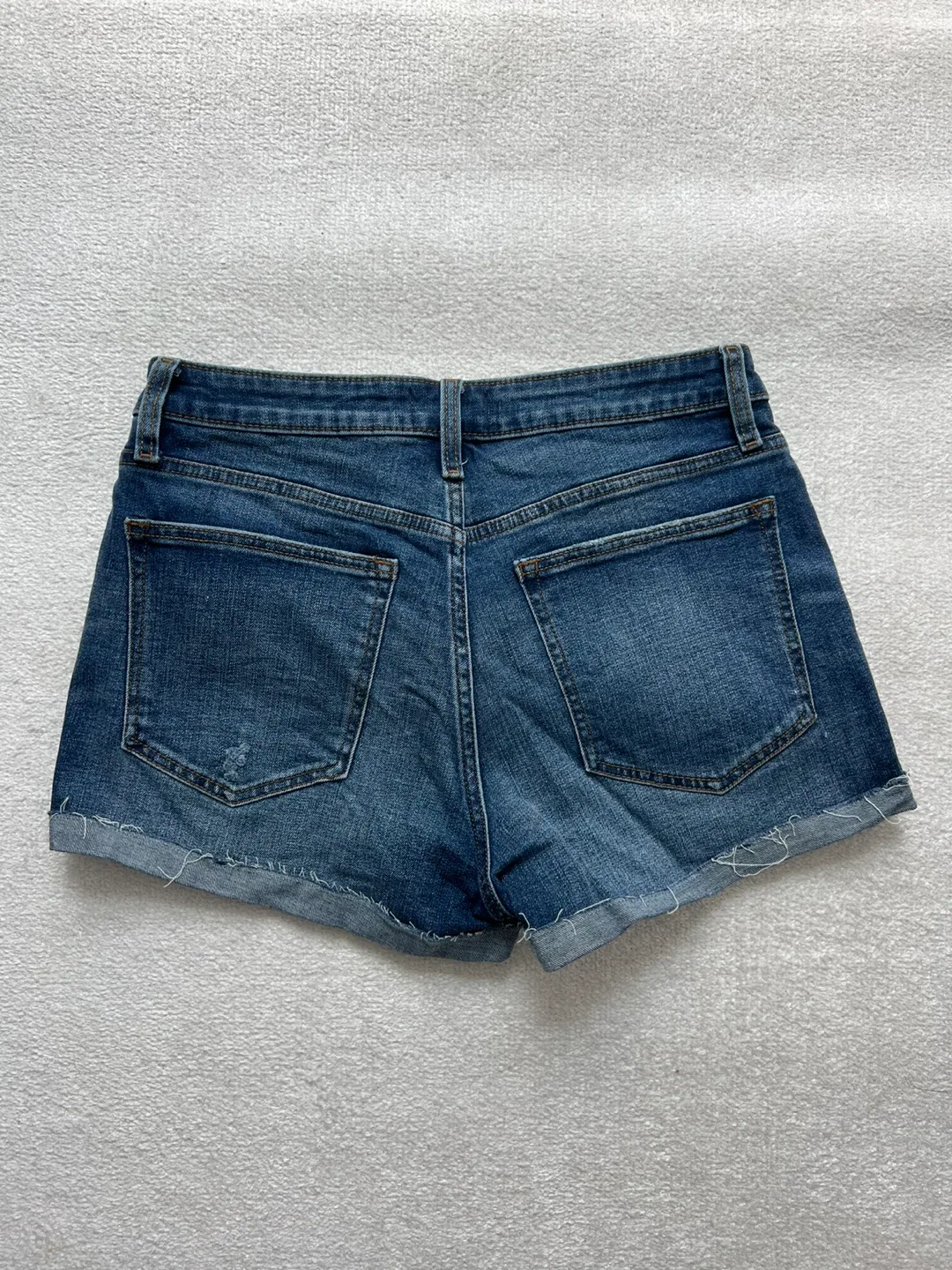 Abercrombie & Fitch High Rise Denim Shorts Size 29/8 - photo 4