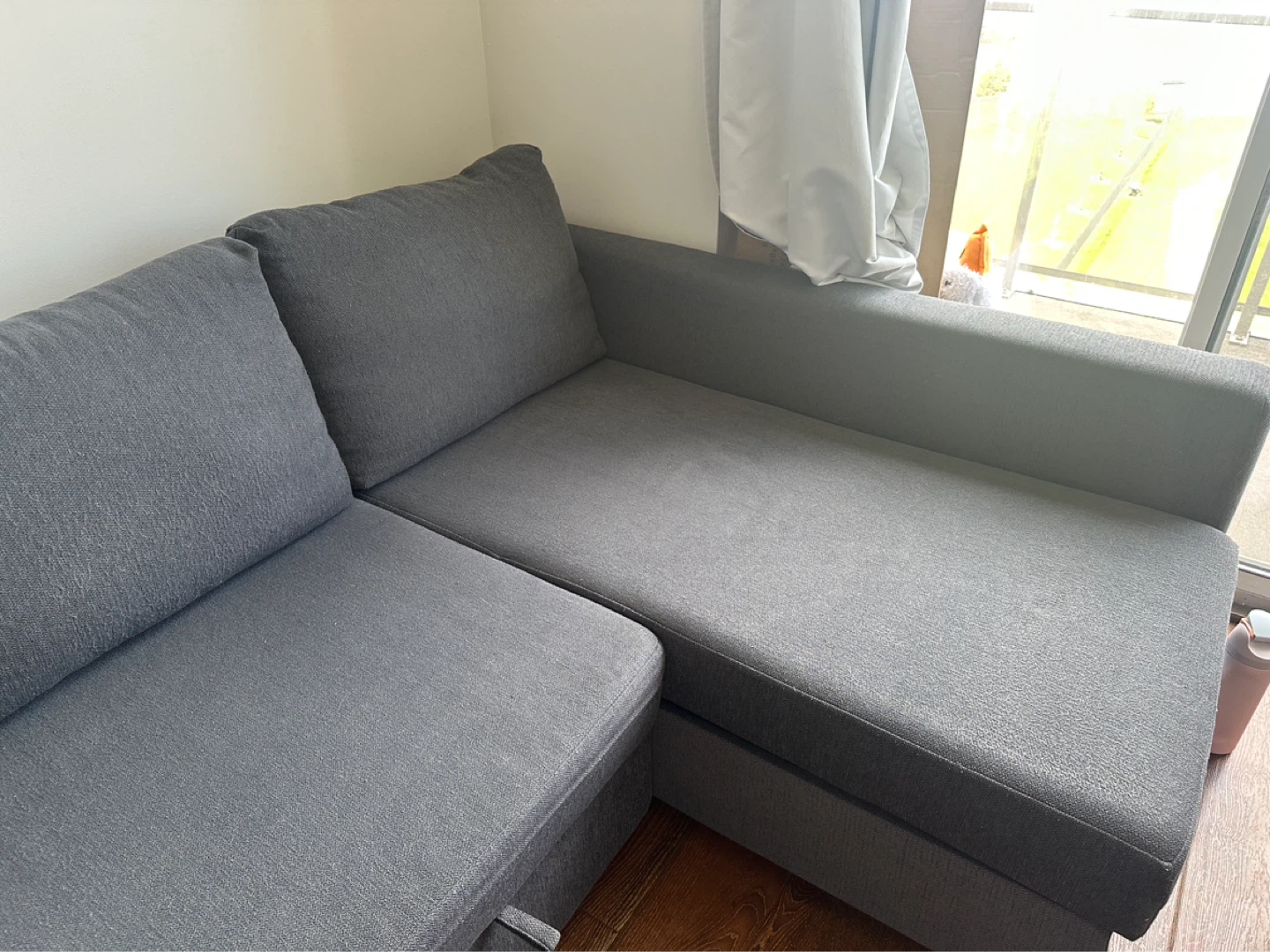 Grey Sectional Sofa with Storage - photo 2