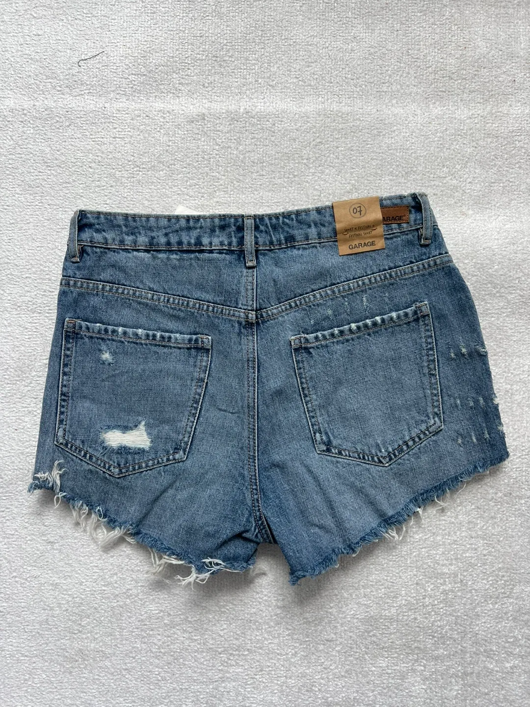 Garage Denim Festival Shorts - Size 7 - photo 5