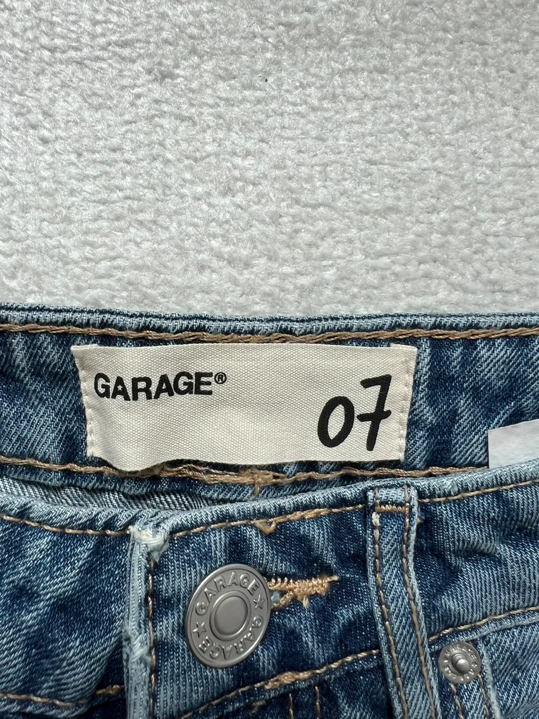 Garage Denim Festival Shorts - Size 7 - photo 2