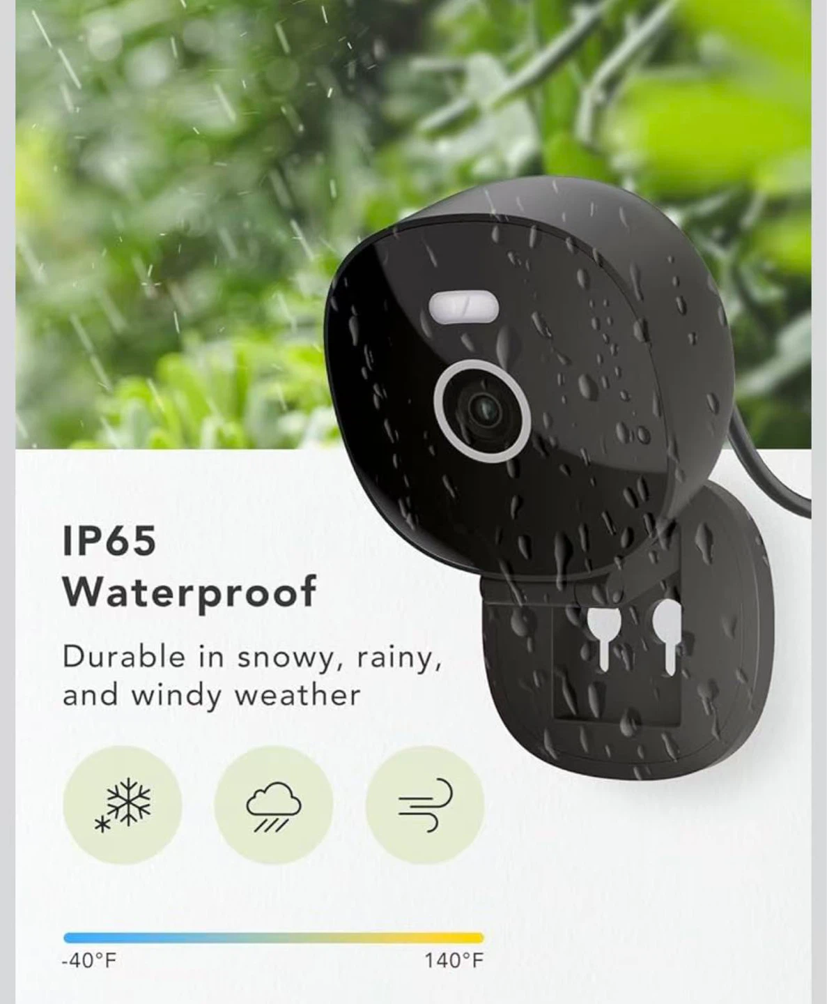 2K Wired Indoor/Outdoor Security Camera - photo 3