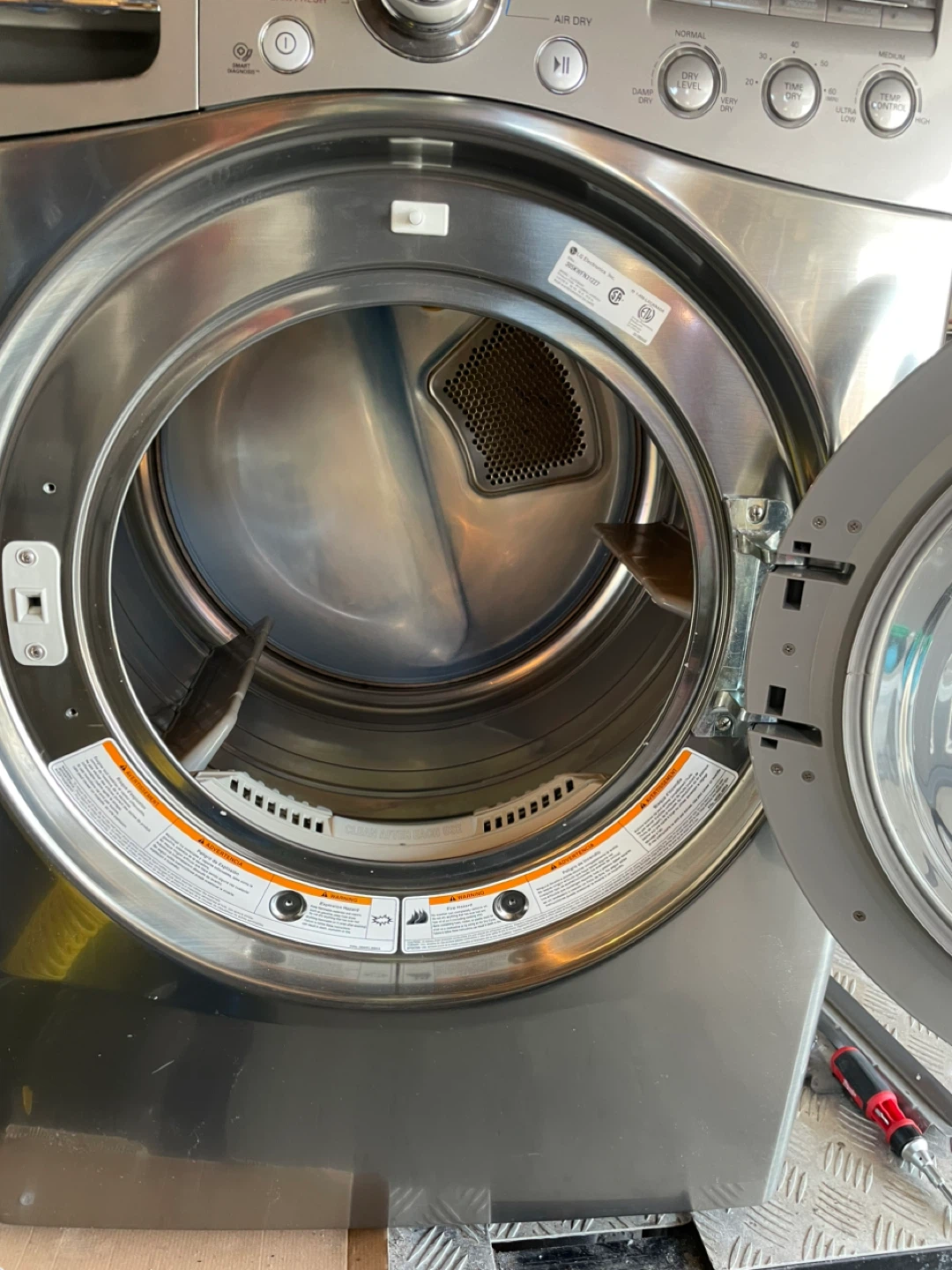 LG TrueSteam Sensor Dry Electric Dryer - photo 4