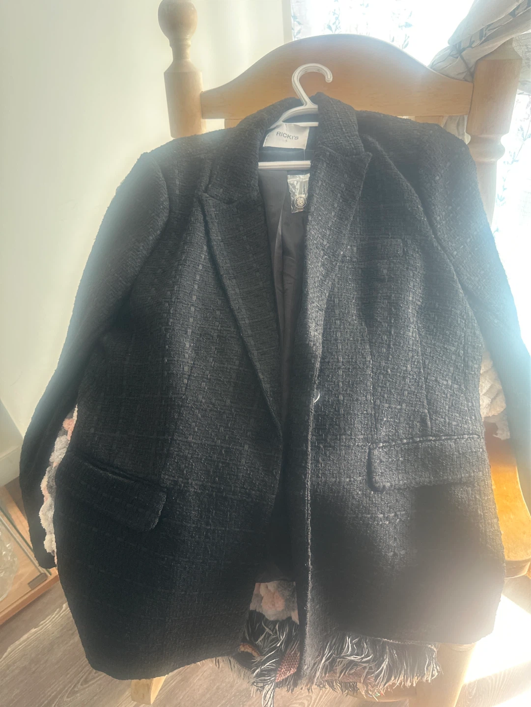 Ricki's Black Textured Blazer