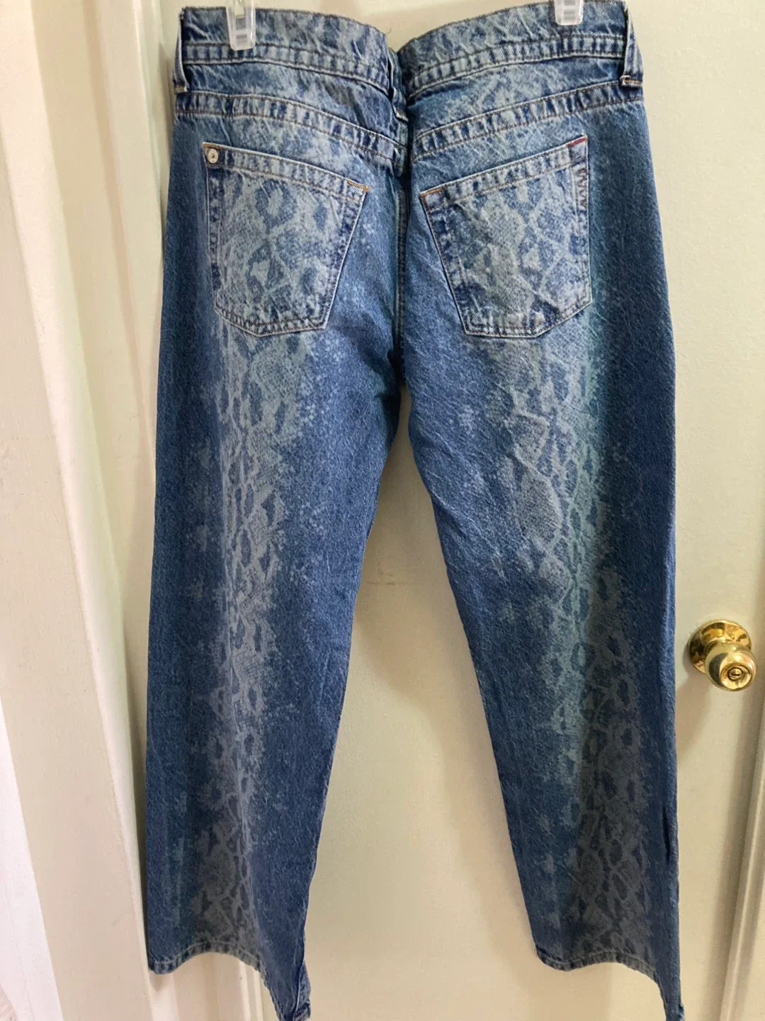Urban Outfitters Snake Print Wide Leg Jeans - photo 3