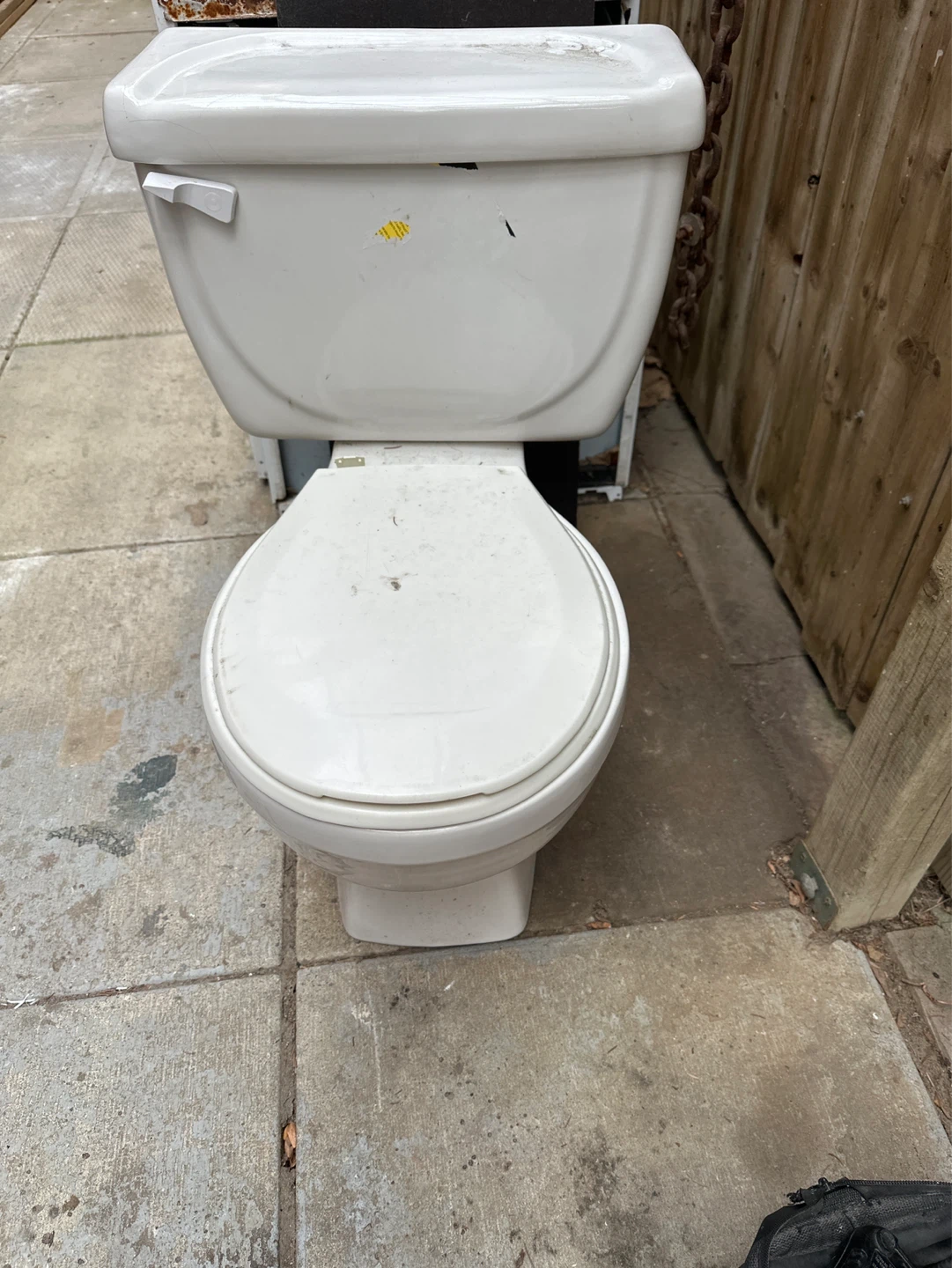 White Toilet Bowl