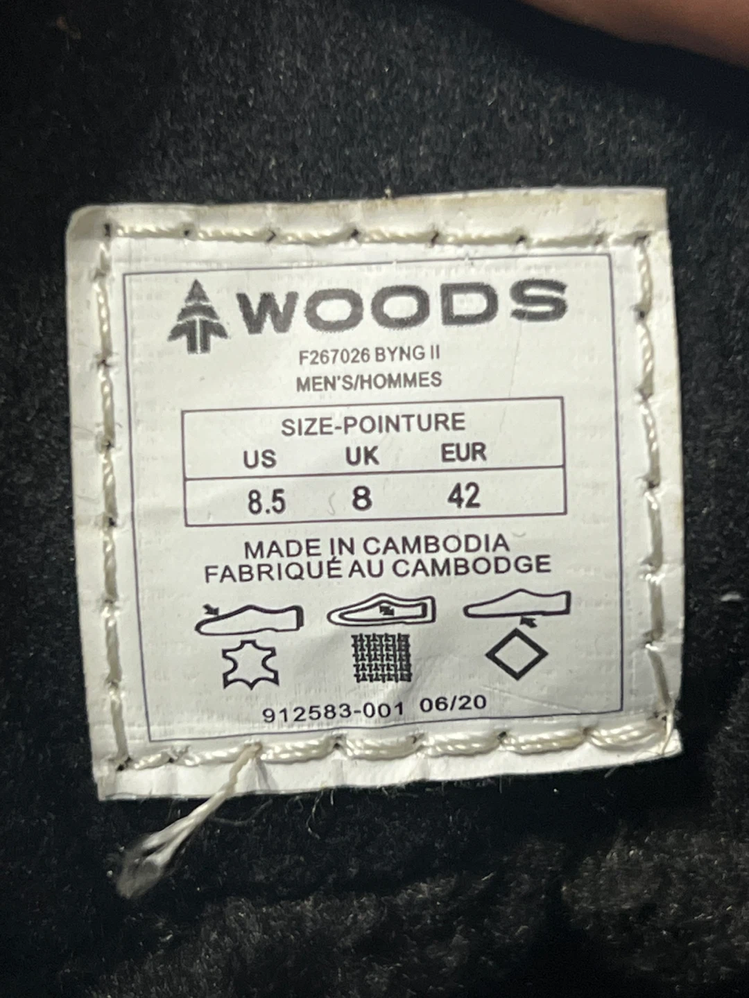 Woods Byng II Men's Waterproof Leather Boots - Size 8.5 US - photo 2