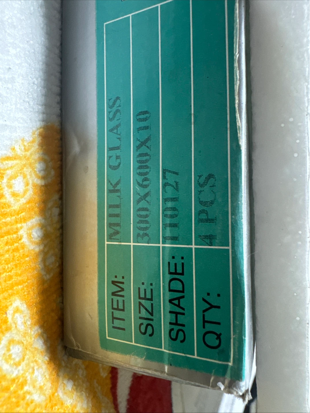 10 boxes - Milk Glass Sheets 300x600x10mm - photo 4