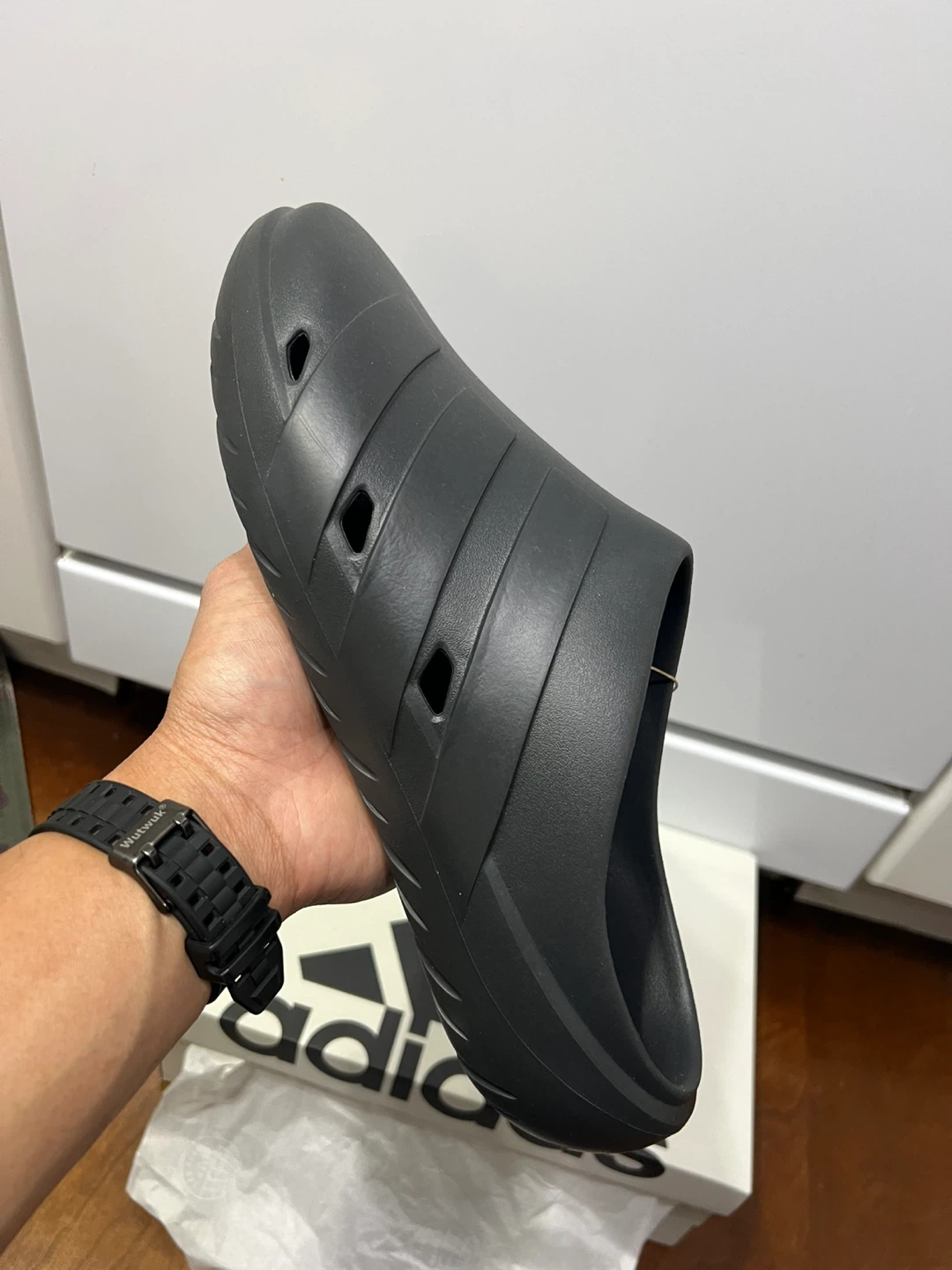 Adidas Adicane Clog HQ9918 Black Men's Size 12 - photo 2