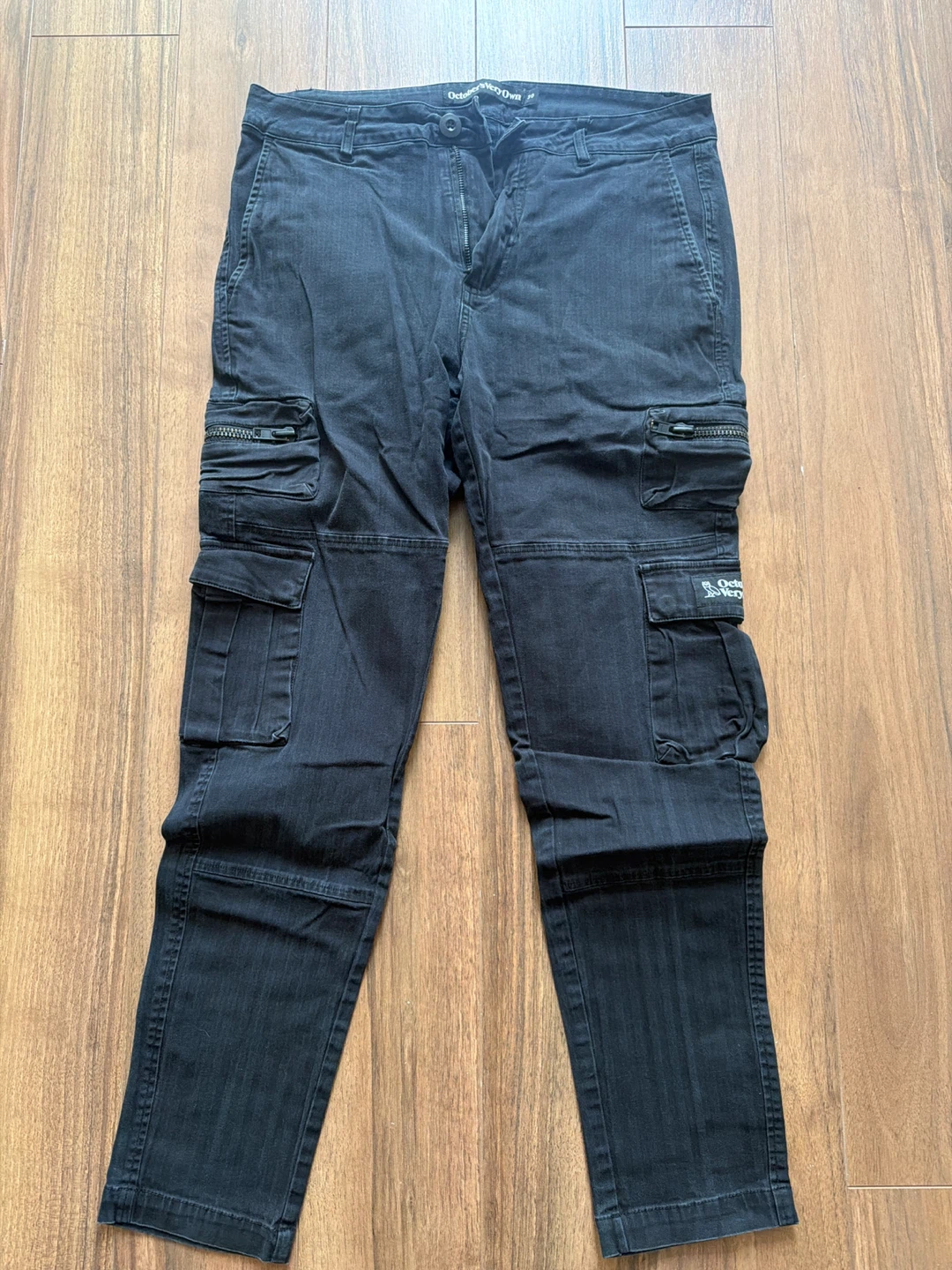 OVO Dark Wash Cargo Pants