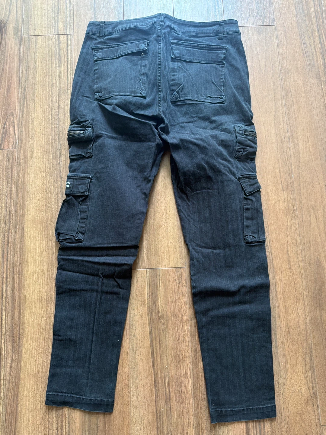 OVO Dark Wash Cargo Pants - photo 2