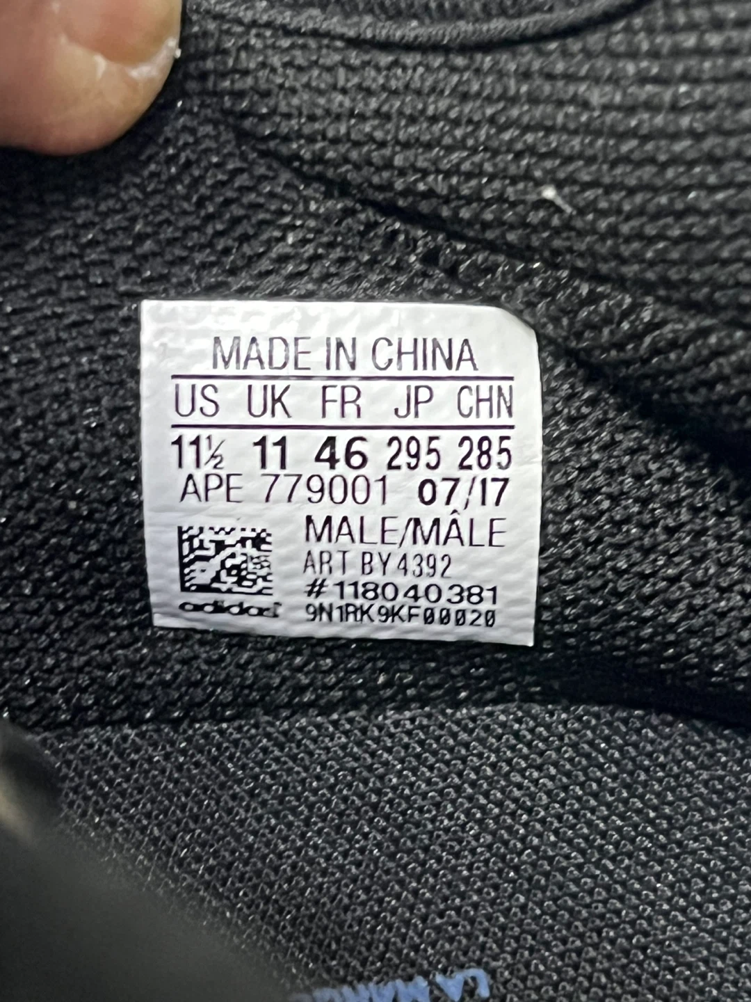 Adidas Tubular Shadow Sneakers - Black - Men's Size 11.5