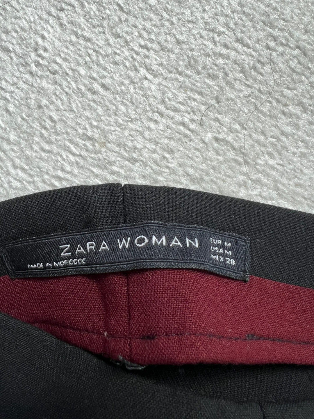 Zara Woman Striped Mini Skirt - Size Medium - photo 2