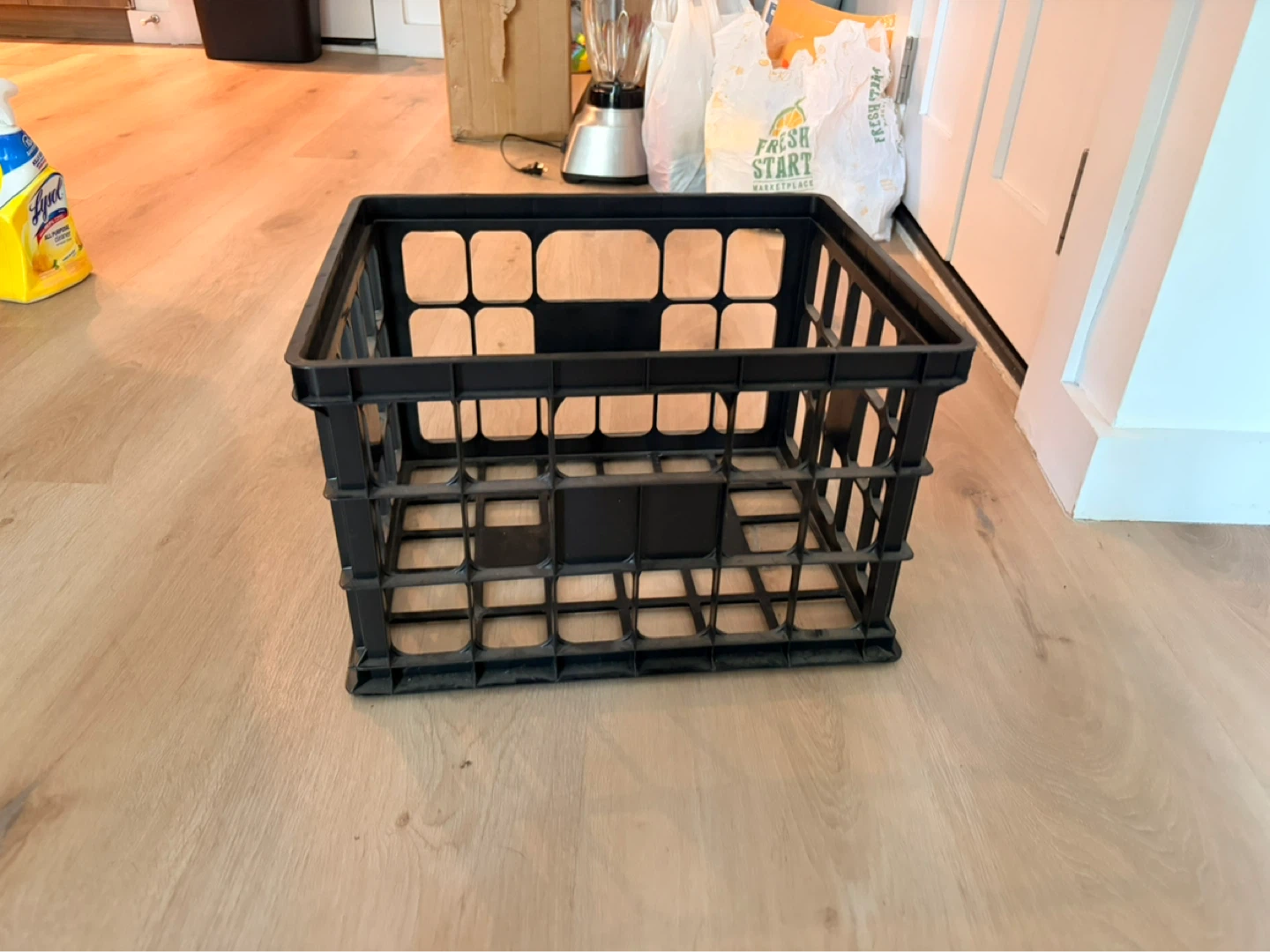 Free plastic bin