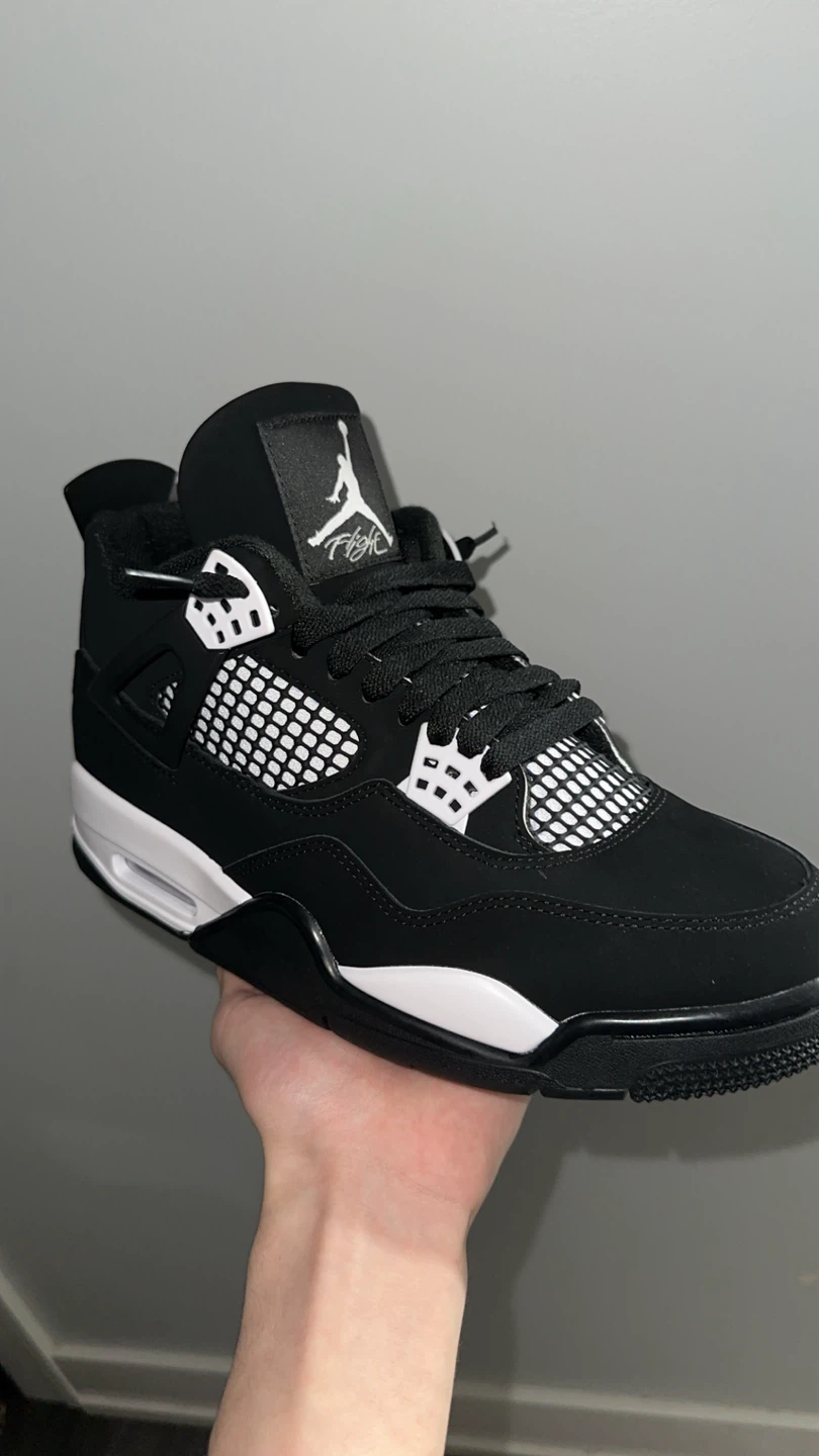 Air Jordan 4 "Black Cat" Men's Sneakers