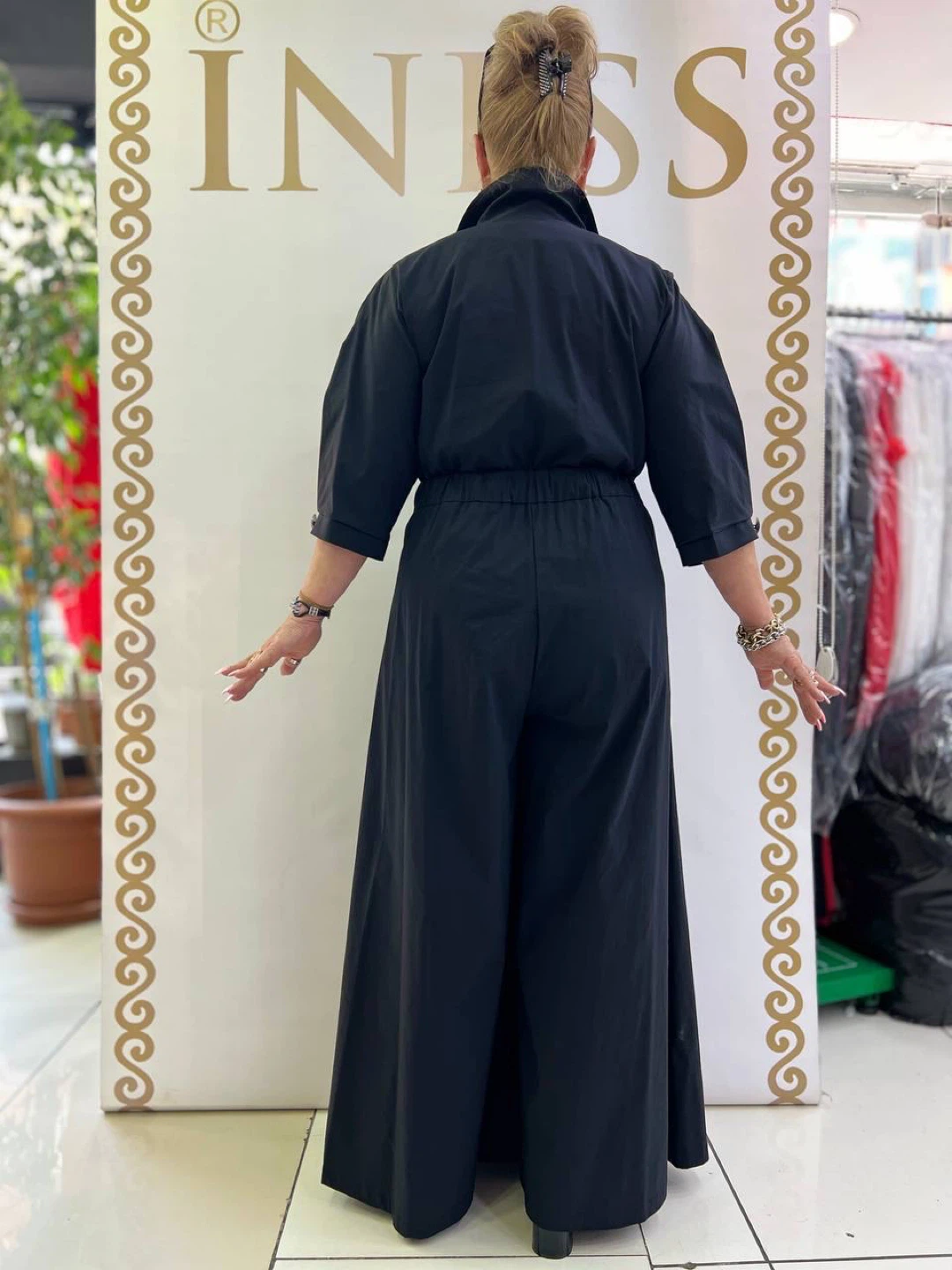INESSS Black Wrap Jumpsuit - photo 4
