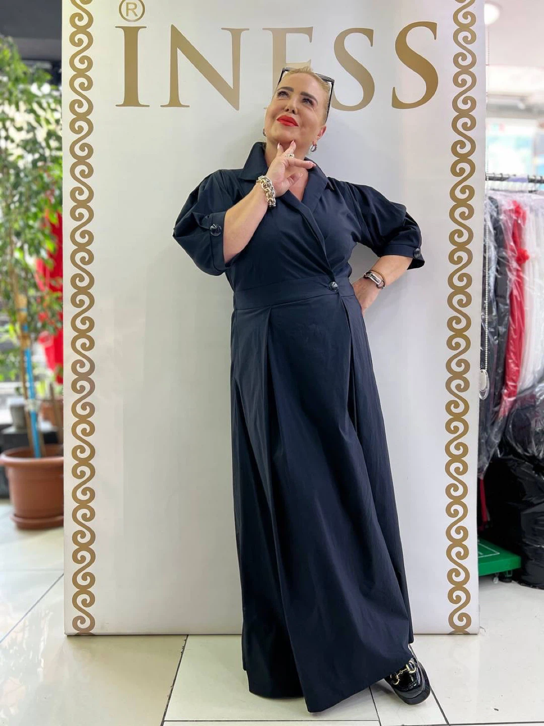 INESSS Black Wrap Jumpsuit - photo 3