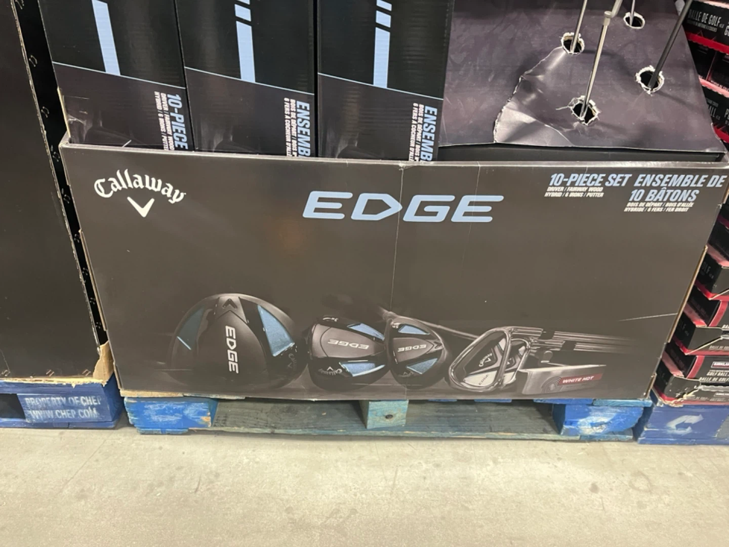 Callaway Edge 10-Piece Golf Club Set