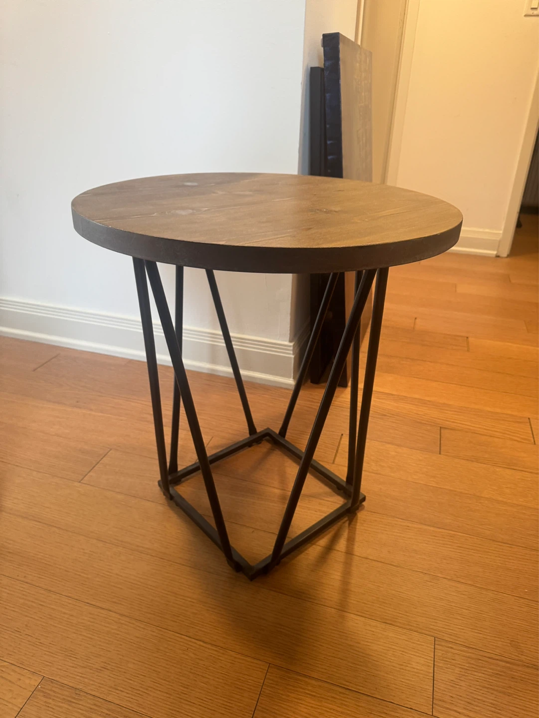 Wooden side table - photo 2
