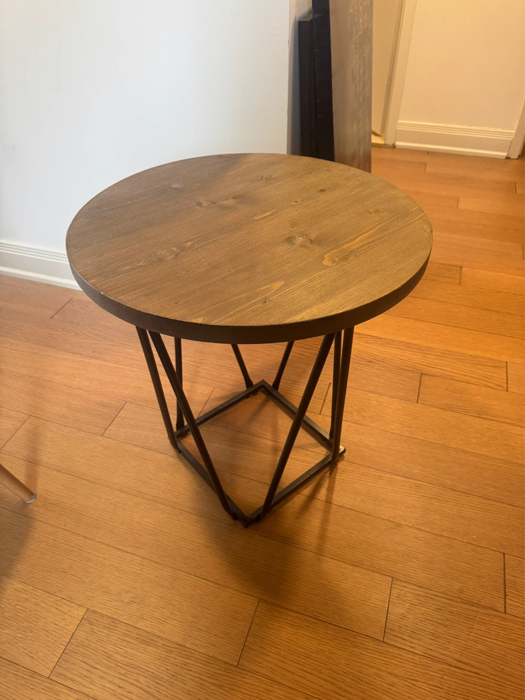 Wooden side table