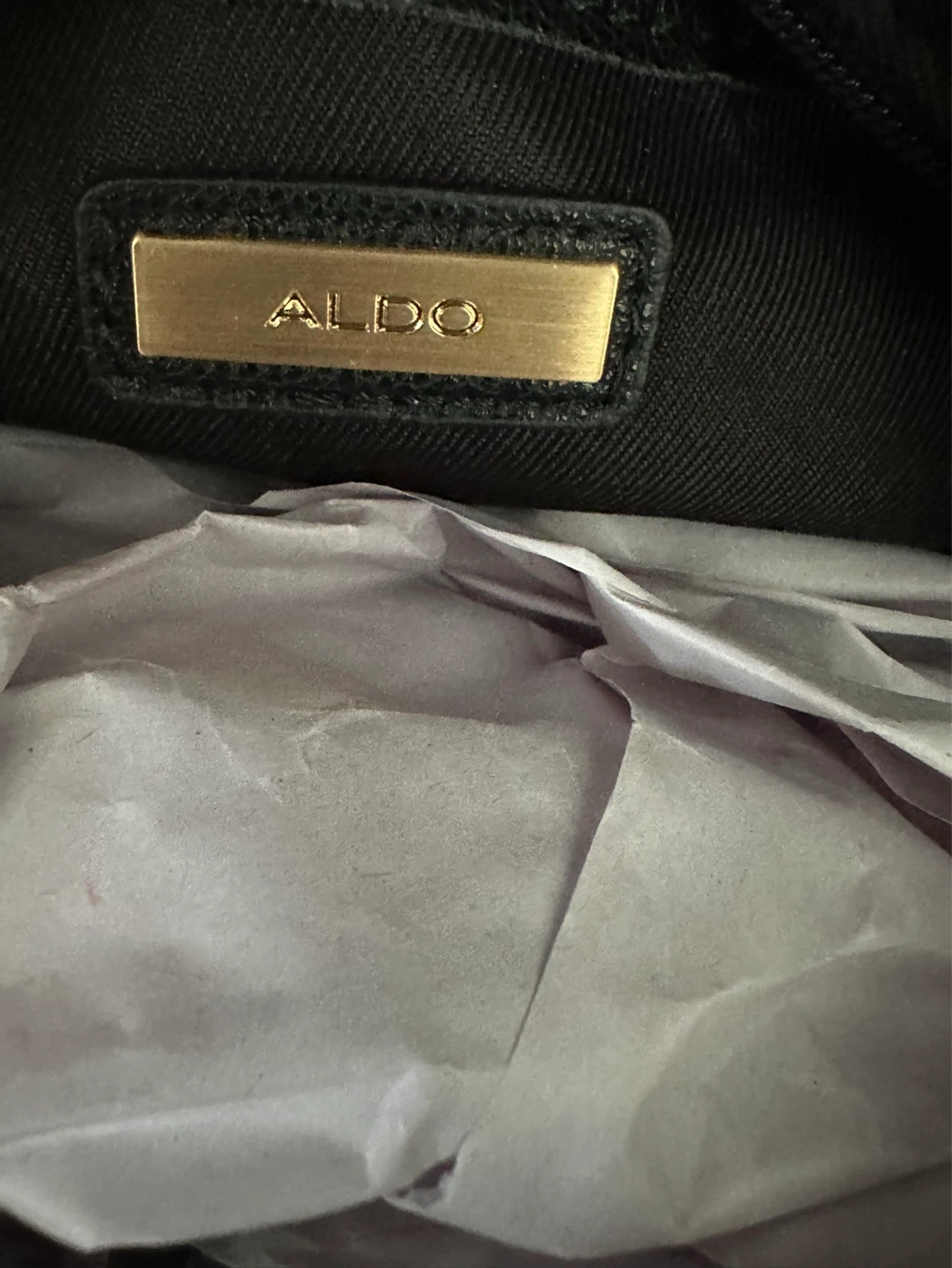 Authentic ALDO Black Tote Bag – Brand New - photo 2
