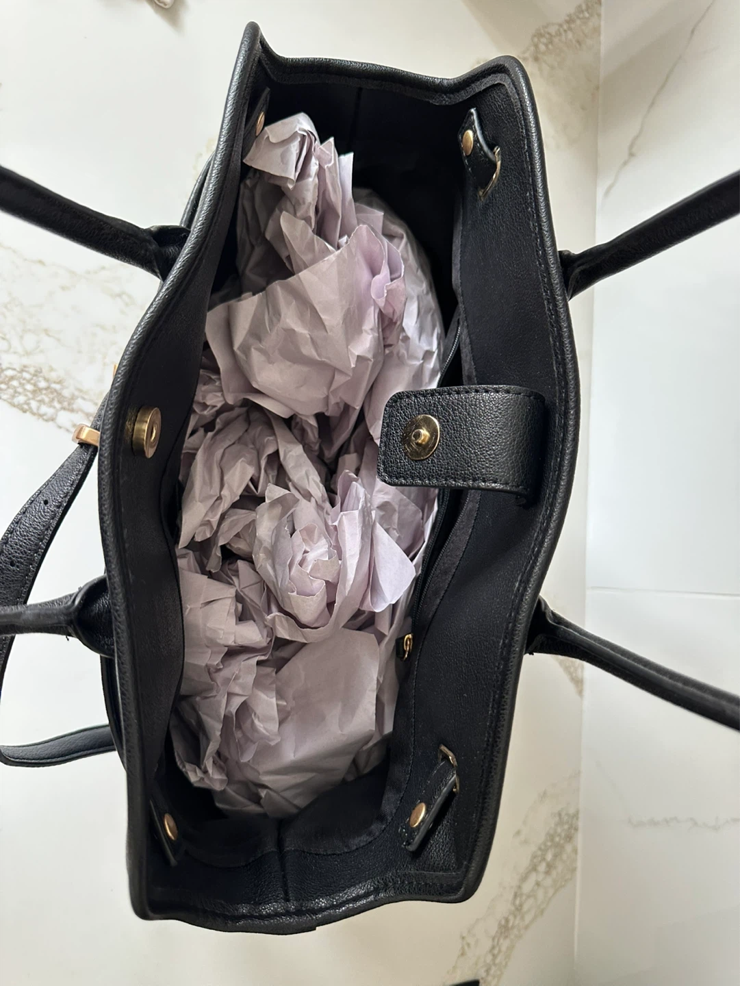 Authentic ALDO Black Tote Bag – Brand New - photo 3