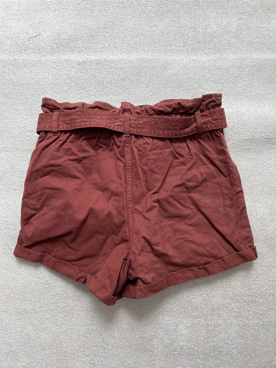 Abercrombie & Fitch Women's Paperbag Waist Shorts Size M - photo 4