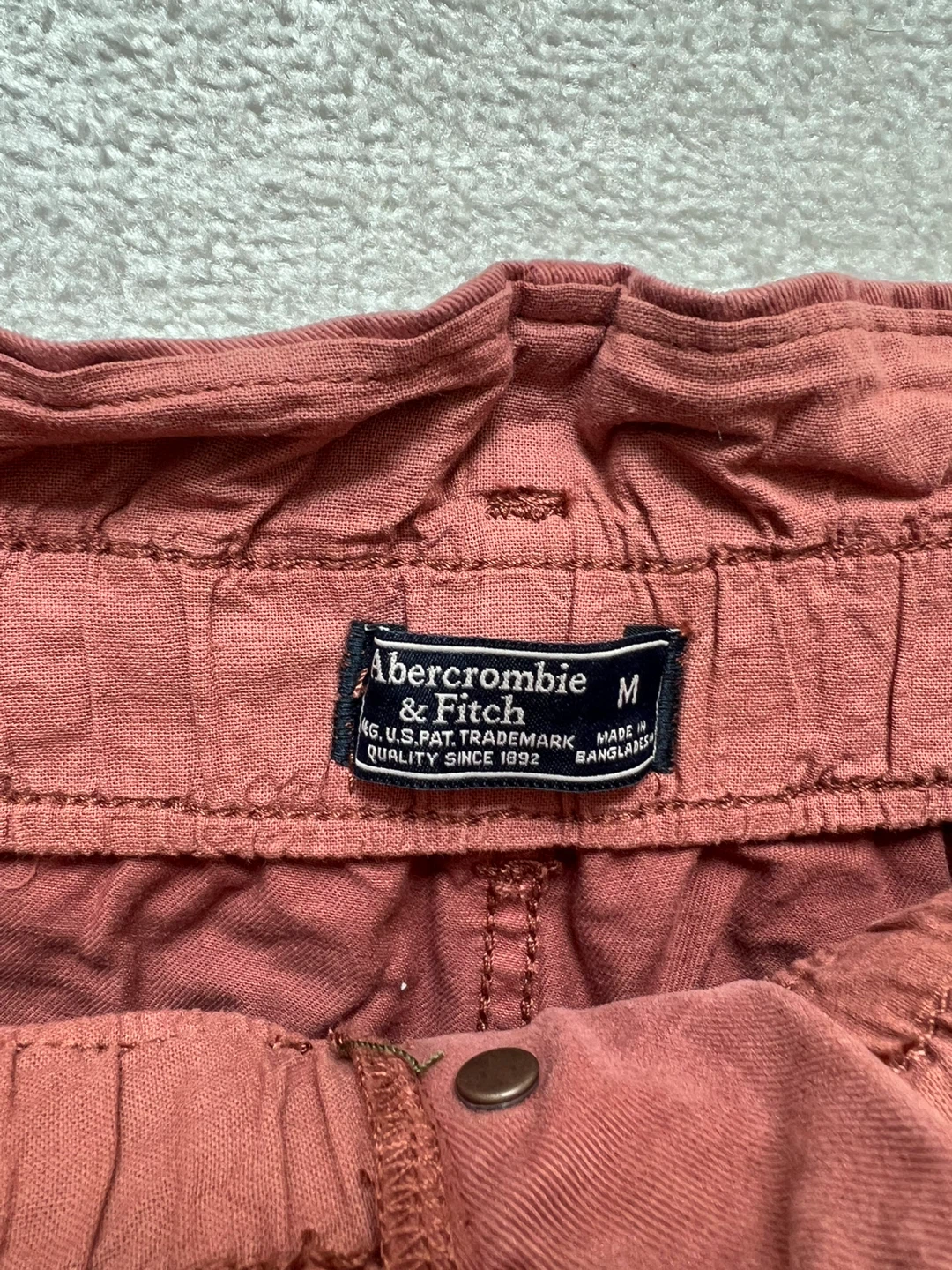 Abercrombie & Fitch Women's Paperbag Waist Shorts Size M - photo 2