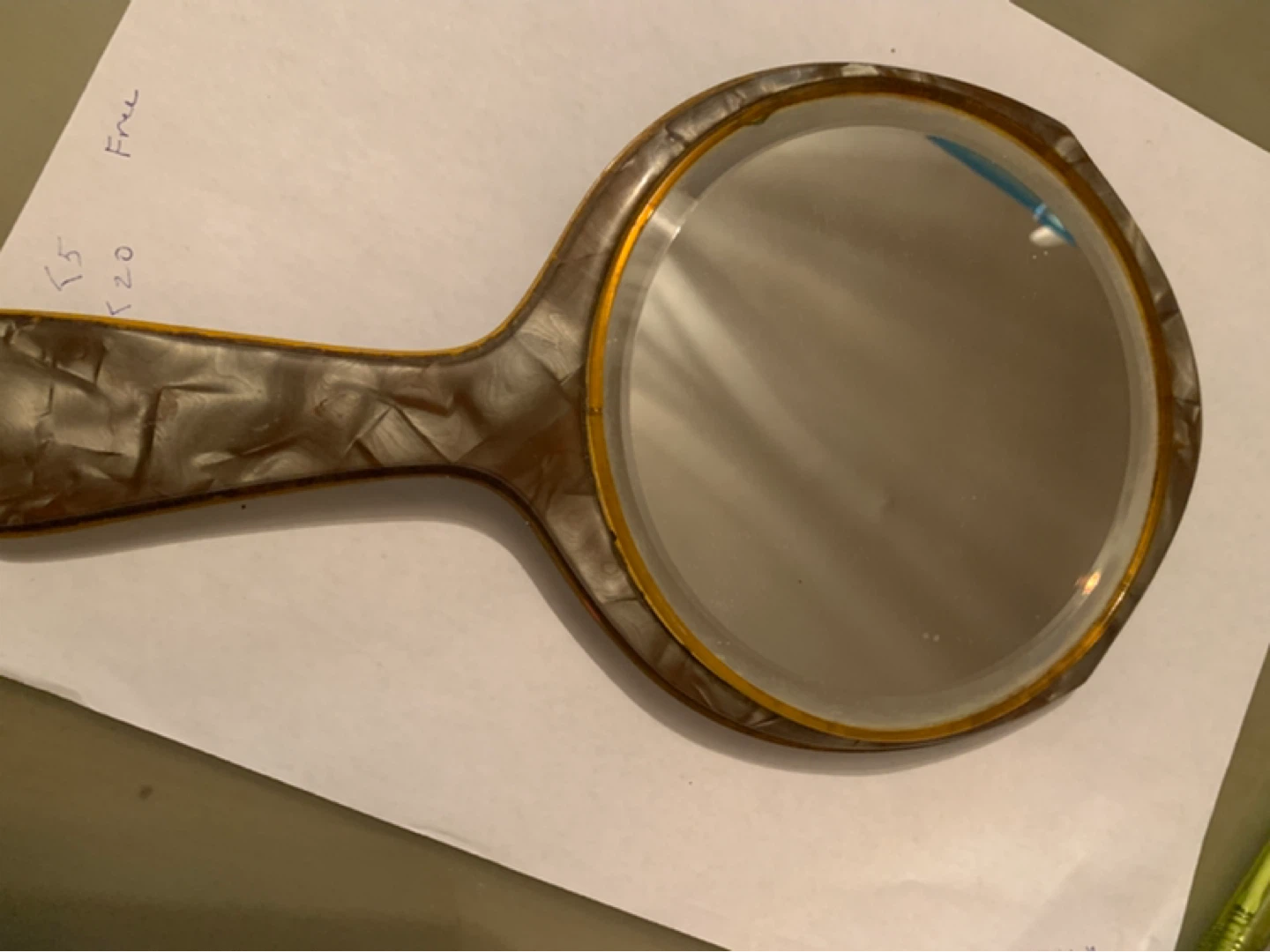 Vintage Hand Mirror