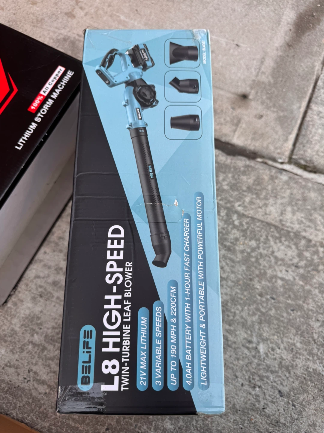 Belife L8 High-Speed Cordless Leaf Blower