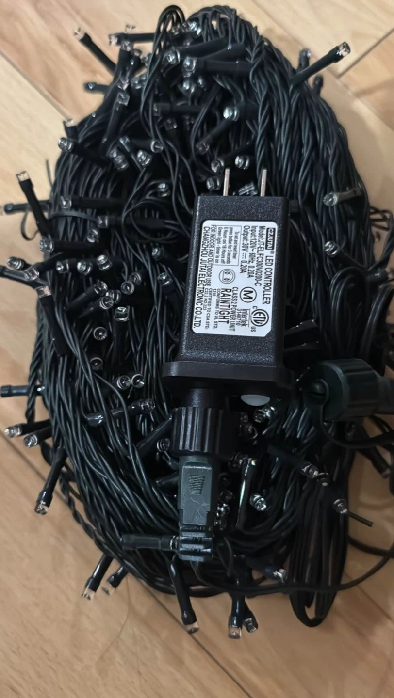 105FT 300 LEDs Connectable White String Lights - photo 4